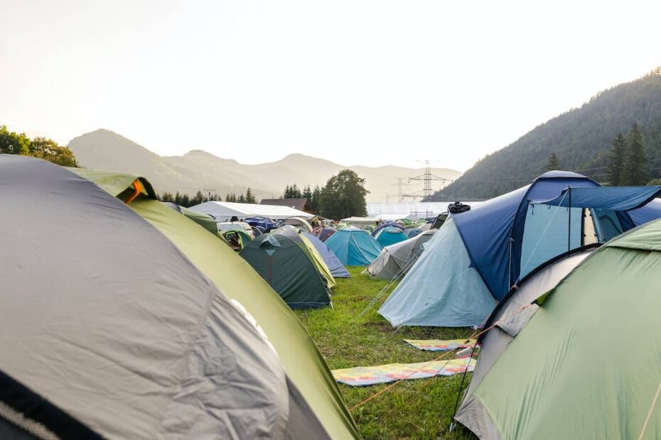 Zelt für Festival